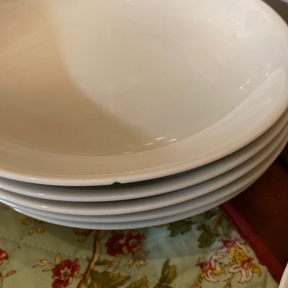 51 pc Hutschenreuther White China Flat Cream Soup Bowl Dinner Plate Tea Set - Picture 14 of 14